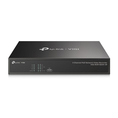 TP-Link VIGI NVR1004H-4P sov videorekordr ern