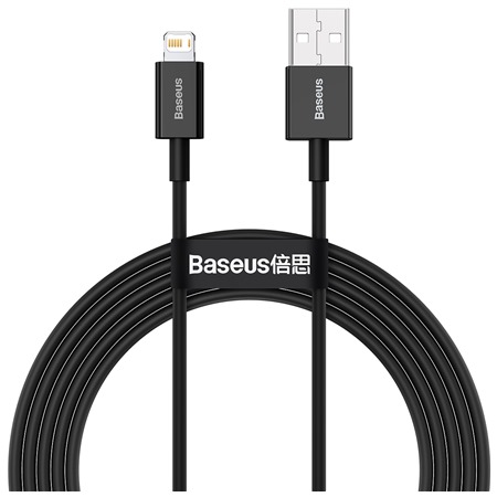 Baseus Superior Series USB-A / Lightning 2.4A 2m ern kabel