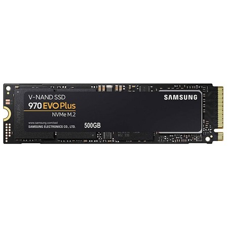 Samsung 970 EVO PLUS M.2 intern SSD disk 500GB ern