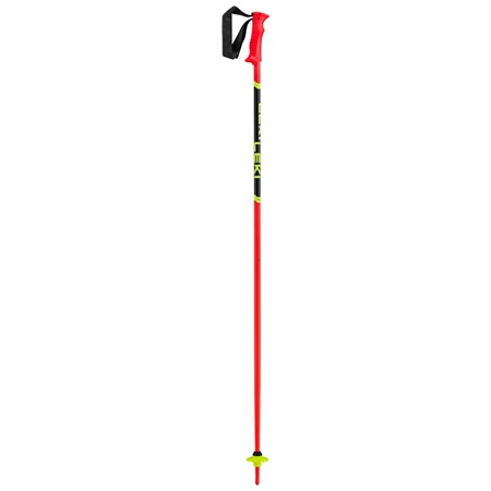 LEKI Racing Kids, bright red-black-neonyellow, 80 cm