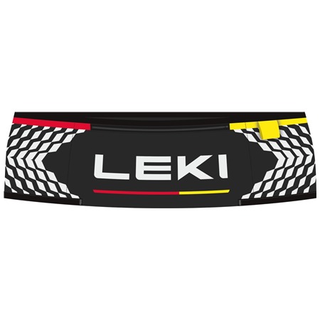 LEKI Trail Running Pole Belt, black-white, S - M