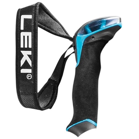 LEKI Aergon Air Foam | Neoprene Strap, petrol-black, 16 mm