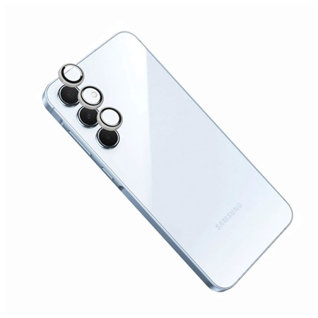 FIXED Camera Glass ochrann skla oek fotoapart pro Samsung Galaxy A55 5G stbrn