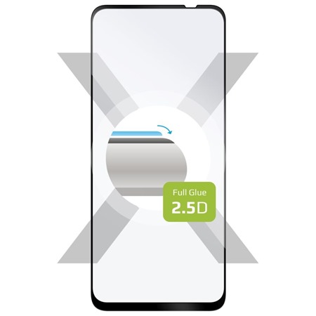 FIXED Full-Cover tvrzen sklo pro Motorola Moto G73 ern