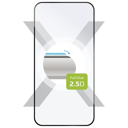 FIXED Full-Cover tvrzen sklo pro Motorola Moto G84 5G ern