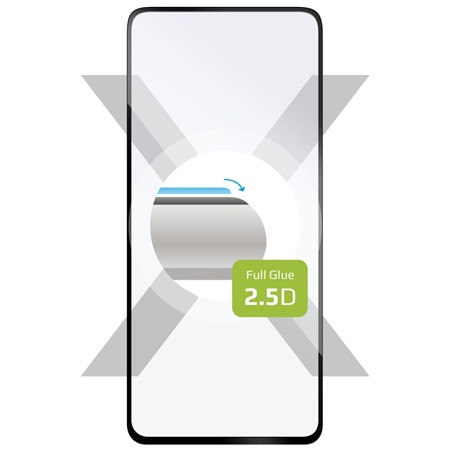 FIXED Full-Cover tvrzen sklo pro POCO X3 NFC / X3 Pro ern
