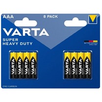 Varta Super Heavy Duty AAA alkalick baterie, 8ks
