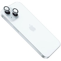FIXED Camera Glass ochrann skla oek fotoapart pro Apple iPhone 15 / 15 Plus svtle modr