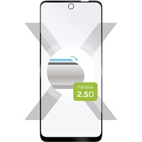 FIXED Full-Cover tvrzen sklo pro Motorola Moto E22s Full-Frame ern