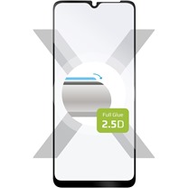 FIXED Full-Cover tvrzen sklo pro Samsung Galaxy A12 Full-Frame ern