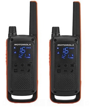 Motorola Talkabout TLKR T82 vyslaky, 2ks oranov / ern
