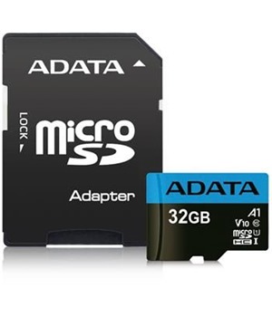 ADATA Premier Class microSDHC 32GB + SD adaptr