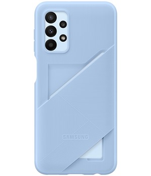 Samsung texturovan kryt s kapsou na kartu pro Samsung Galaxy A23 5G bledmodr (EF-OA235TLE)