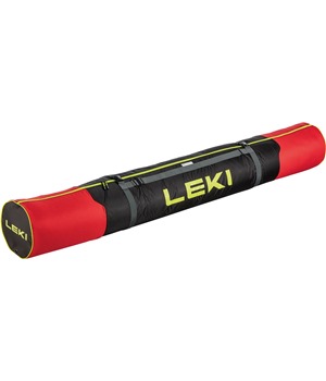 LEKI Cross Country Ski Bag, bright red-black-neonyellow, 210 cm