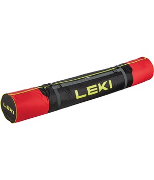 LEKI Alpine Ski Bag, bright red-black-neonyellow, 185 cm