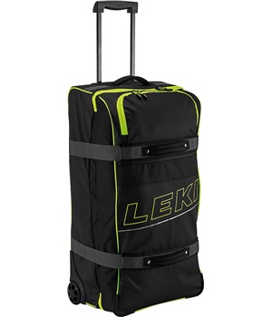 LEKI Travel Trolley, black-neonyellow, 110 L