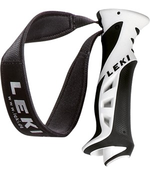 LEKI madlo PAS-V2 Soft grip with LSS-N 14 mm, white-black