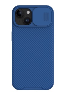 Nillkin CamShield Pro zadn kryt s krytkou kamery pro Apple iPhone 15 modr