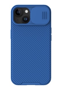 Nillkin CamShield Pro Magnetic zadn kryt s krytkou kamery pro Apple iPhone 15 Plus modr