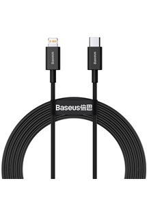 Baseus Superior Series USB-C / Lightning 20W 2m ern kabel