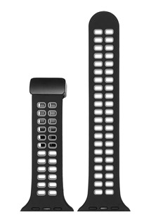 CELLFISH eXtreme silikonov emnek Apple Watch 42 / 44 / 45 / 49mm ern / ed