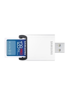 Samsung  PRO PLUS SDXC 128GB + USB-A adaptr (180 MB/s)