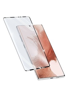 Cellularline Impact Glass tvrzen sklo pro Samsung Galaxy S23 Ultra ern