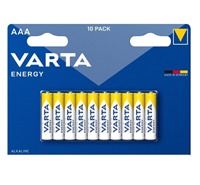 Varta Energy AAA  alkalick baterie, 10ks