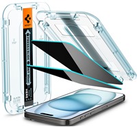 Spigen Glass tR EZ Fit HD Privacy tvrzen sklo pro Apple iPhone 15