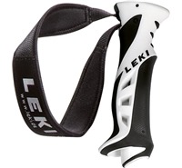 LEKI madlo PAS-V2 Soft grip with LSS-N 16 mm, white-black