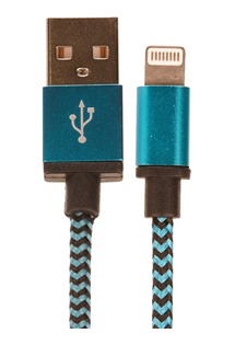 CELLFISH USB-A / Lightning 2m modrý kabel