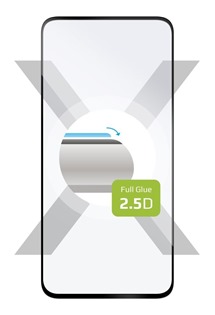 FIXED Full-Cover tvrzené sklo pro Samsung Galaxy A55 5G černé
