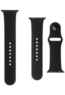 FIXED Silicone Strap Set silikonových řemínků pro Apple Watch 38 / 40 / 41mm černý