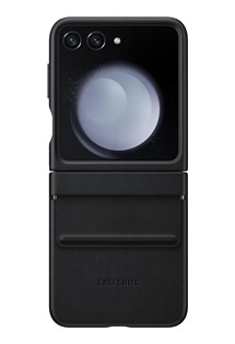 Samsung kožený zadní kryt pro Samsung Galaxy Z Flip5 černý (EF-VF731PBEGWW)