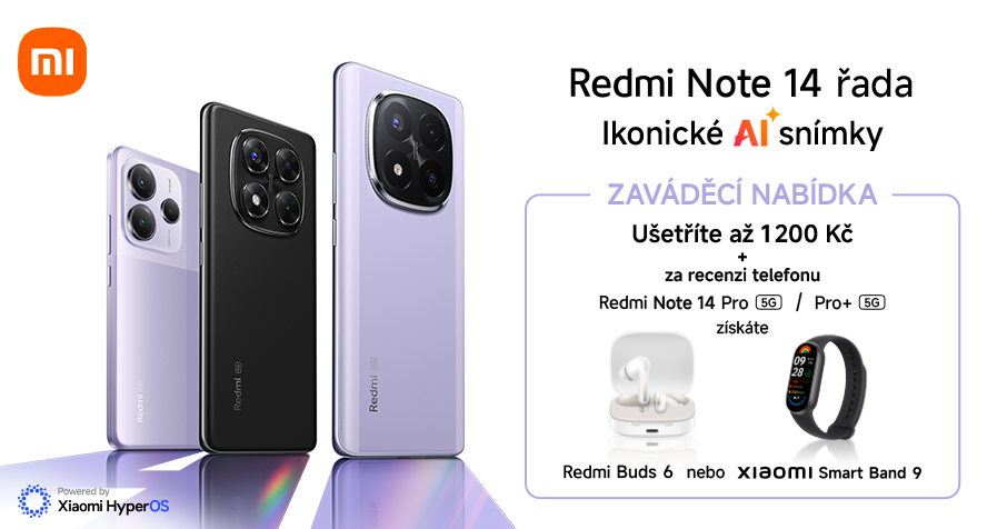 Redmi Note 14 za startovací cenu