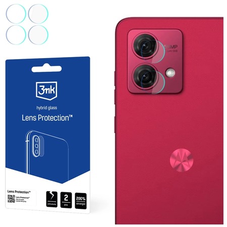 3mk Lens tvrzen sklo fotoapartu pro Motorola Moto G84 5G