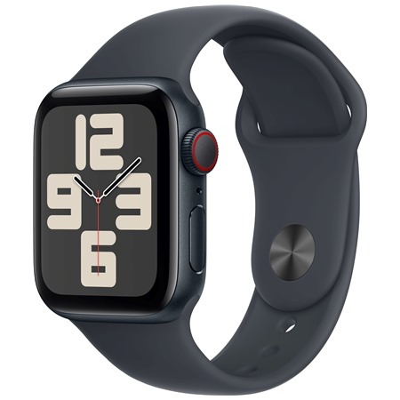 Apple Watch SE 2024 40mm Midnight + Midnight Sport Band M/L