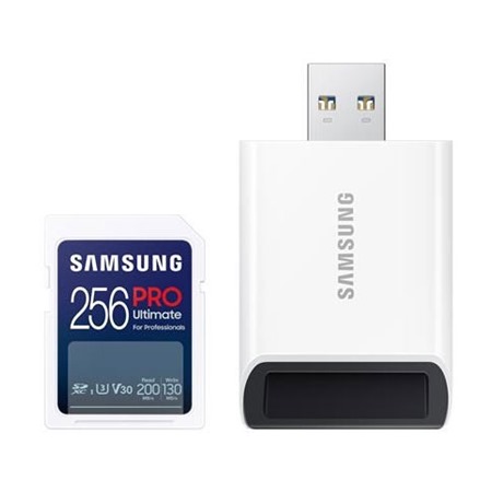 Samsung PRO Ultimate SDXC 256GB + USB adaptr