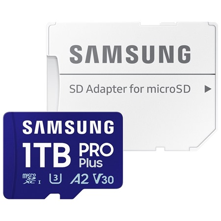 Samsung PRO Plus microSDXC 1TB + SD adaptr (MB-MD1T0SA/EU)