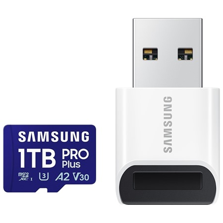 Samsung PRO Plus microSDXC 1TB + USB adaptr (MB-MD1T0SB/WW)