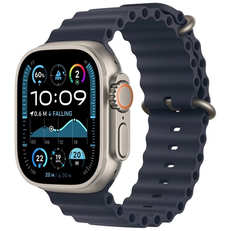 Apple Watch Ultra 2 2024 Natural + Navy Ocean Band