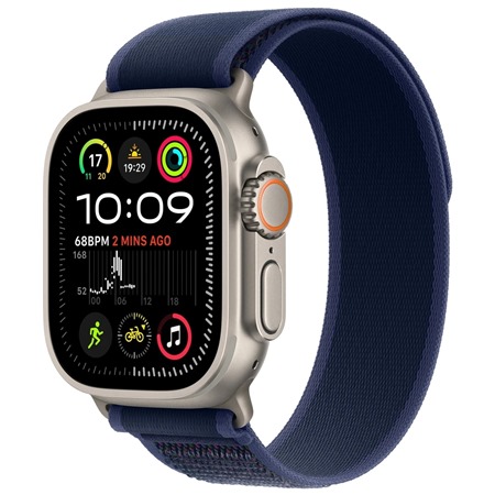 Apple Watch Ultra 2 2024 Natural + Blue Trail Loop S/M