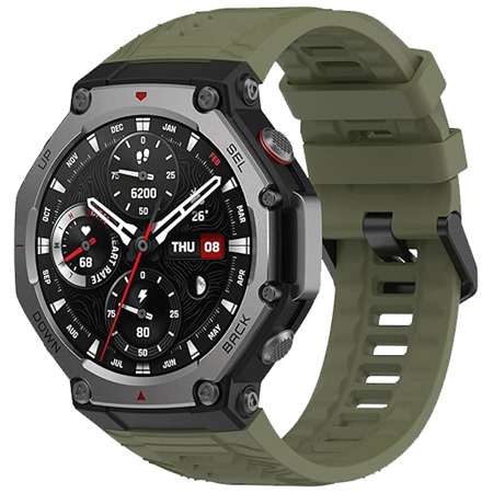 CELLFISH silikonov emnek pro Amazfit T-Rex 3 zelen