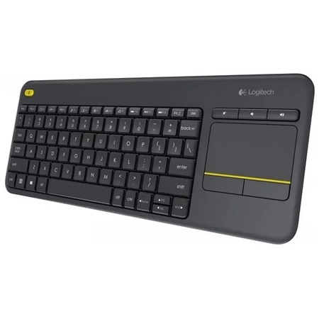 Logitech Wireless K400 Plus CZ bezdrtov klvesnice ed - rozbaleno