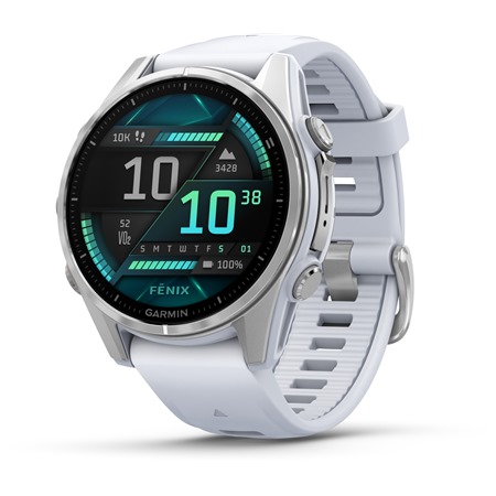 Garmin fenix 8 43mm Silver / Whitestone