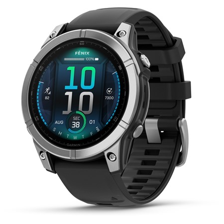 Garmin fenix E Stainless Steel / Black