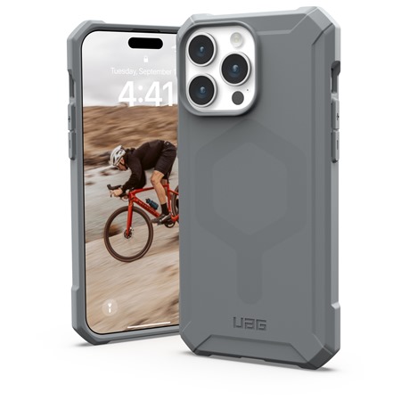 UAG Essential Armor MagSafe odoln zadn kryt pro Apple iPhone 15 Pro Max stbrn