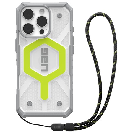 UAG Pathfinder Lanyard odoln zadn kryt s podporou MagSafe a poutkem pro Apple iPhone 16 Pro lut