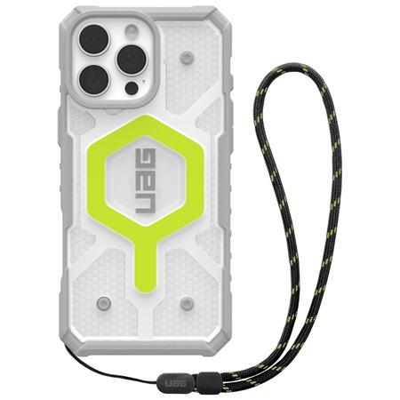 UAG Pathfinder Lanyard odoln zadn kryt s podporou MagSafe a poutkem pro Apple iPhone 16 Pro Max lut