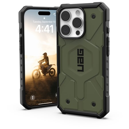 UAG Pathfinder odoln zadn kryt s podporou MagSafe pro Apple iPhone 16 Pro zelen